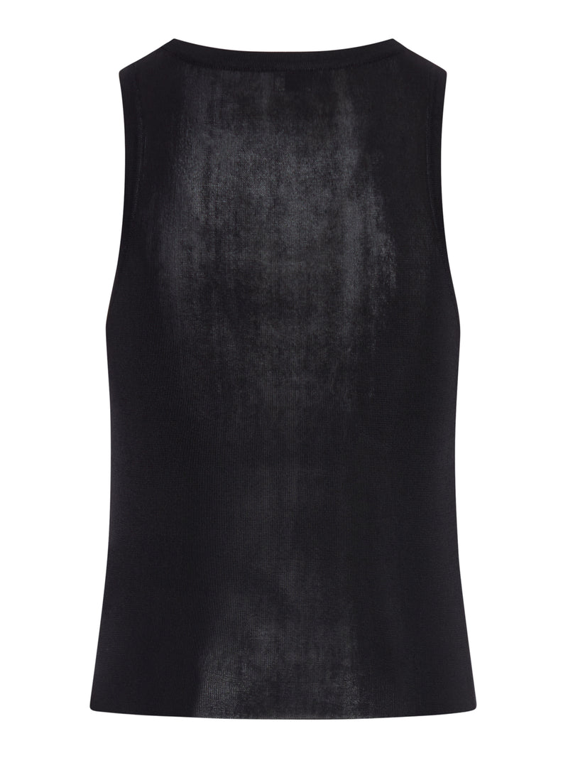 RIBBED KNIT TOP