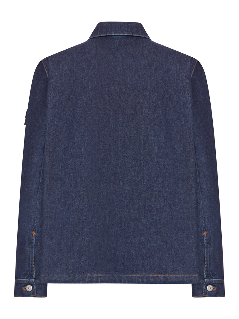 DENIM OUTWEAR WITH PATCH POCKETS