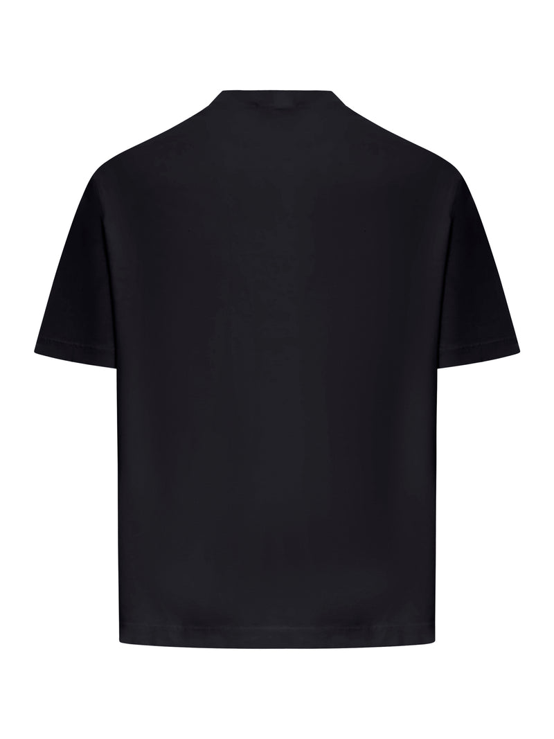 REGULAR FIT T-SHIRT WITH COMPASS LOGO