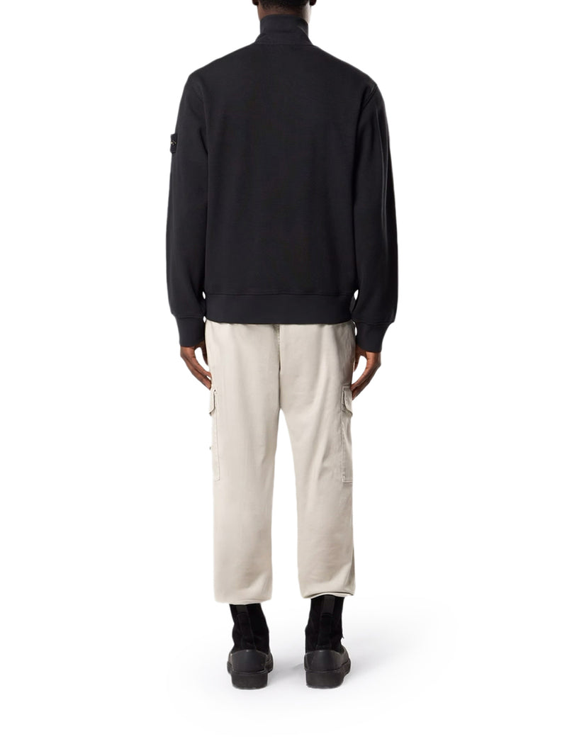 COTTON SWEATSHIRT WITH ZIP