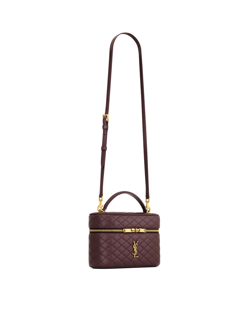 GABY LARGE LAMBSKIN VANITY BAG