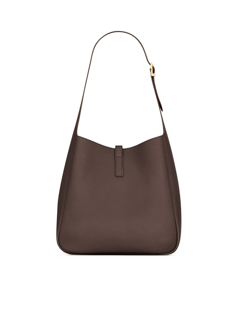 LE 5 À 7 SUPPLE SMALL IN HAMMERED LEATHER