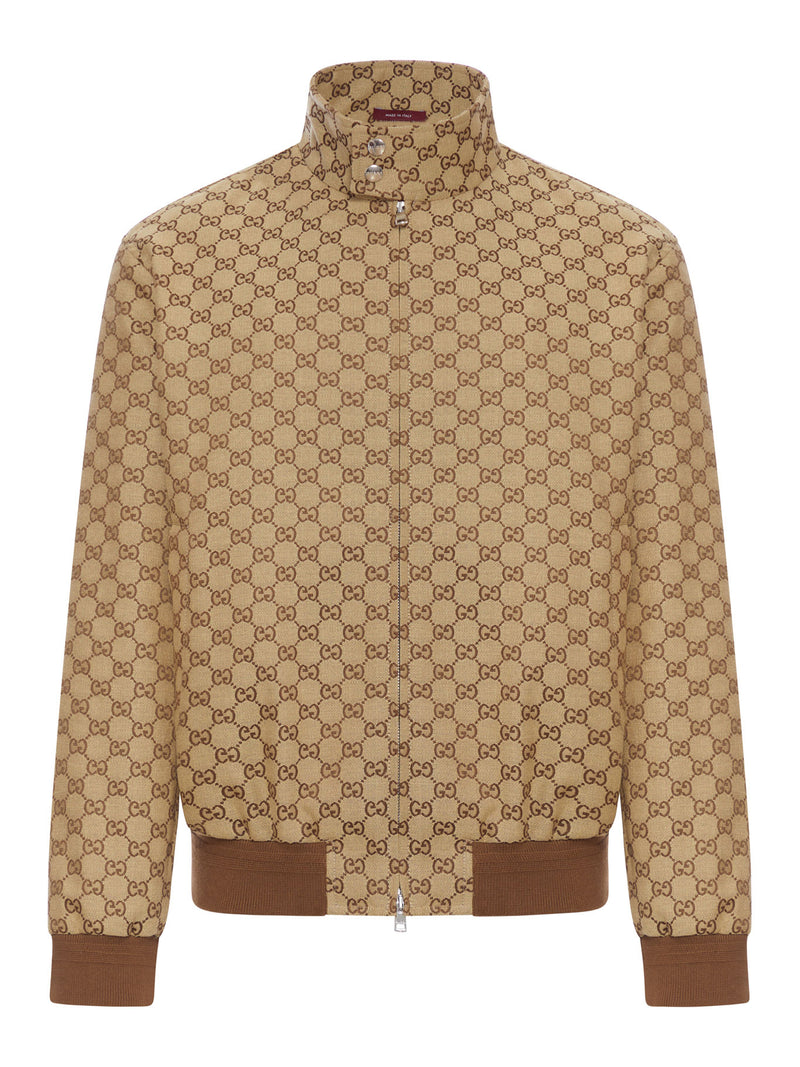 GG FABRIC BOMBER JACKET