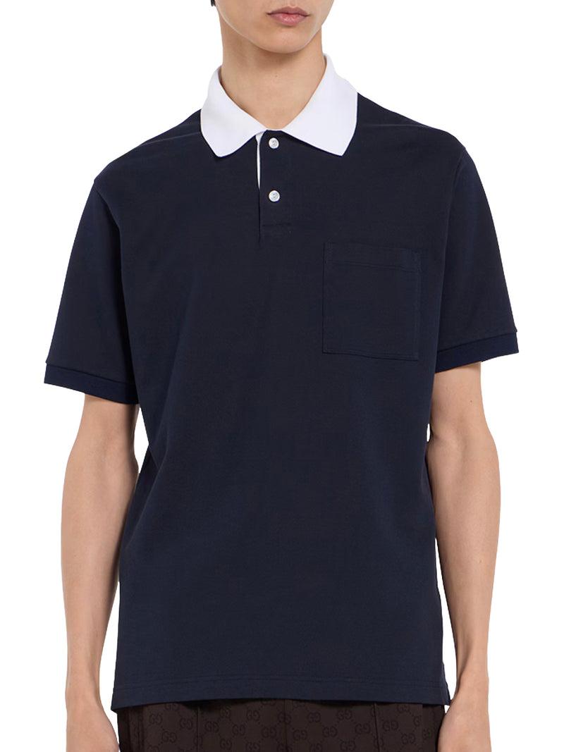 STRETCH COTTON PIQUET POLO