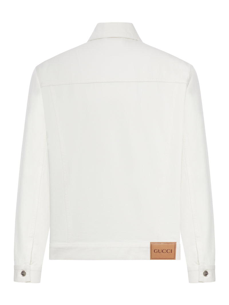 DENIM JACKET WITH HORSE DETAIL