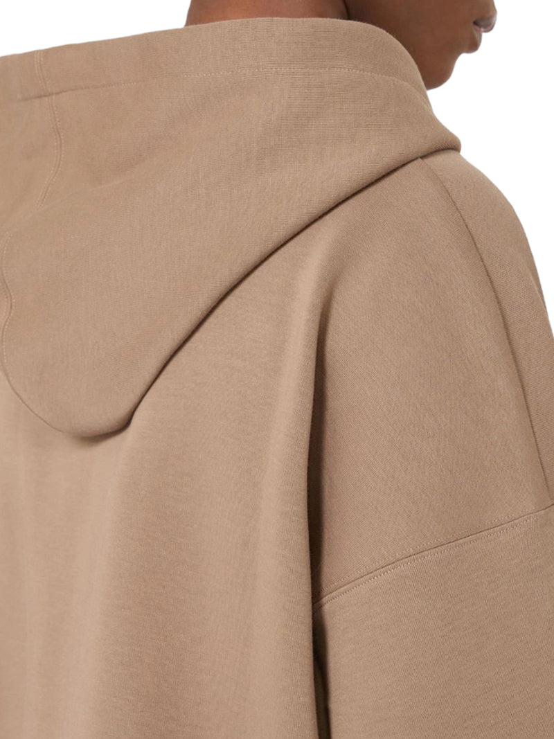 TECHNICAL JERSEY ZIP-UP HOODIE