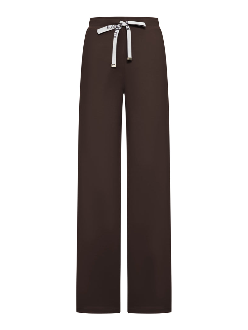 WIDE JERSEY TROUSERS