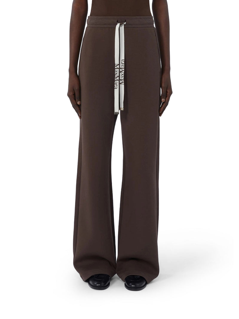 WIDE JERSEY TROUSERS