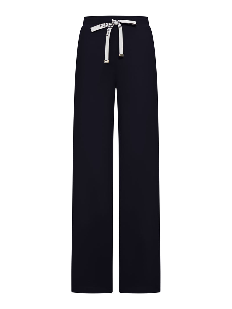 WIDE JERSEY TROUSERS