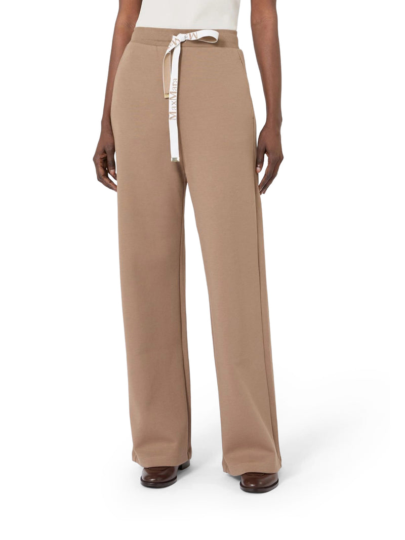 WIDE JERSEY TROUSERS