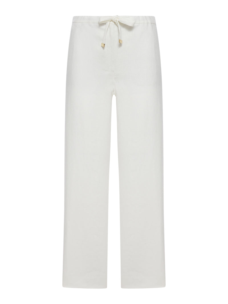 LINEN MAT TROUSERS