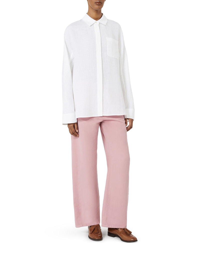 LINEN CANVAS SHIRT