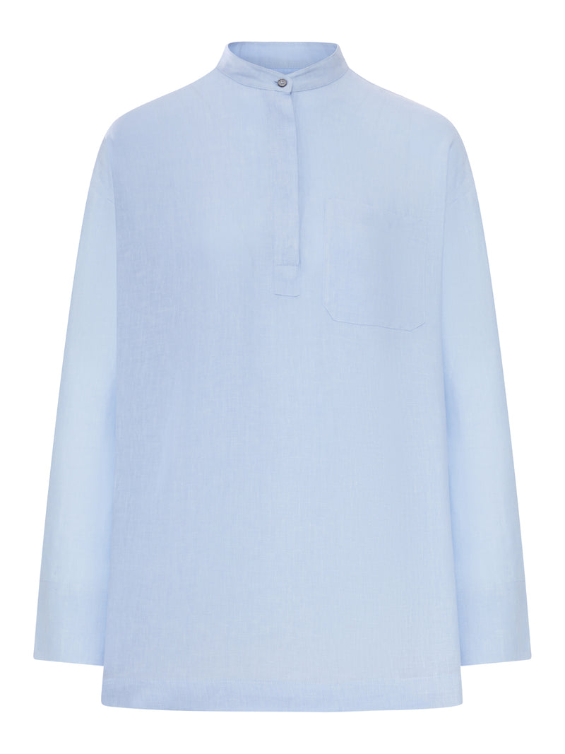 CANTICO SHIRT IN PURE LINEN