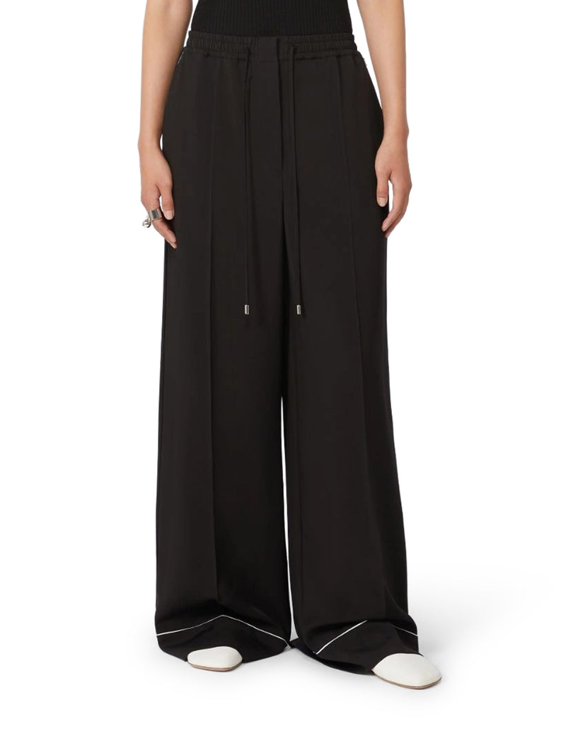 SATIN RIVET JOGGER PANTS