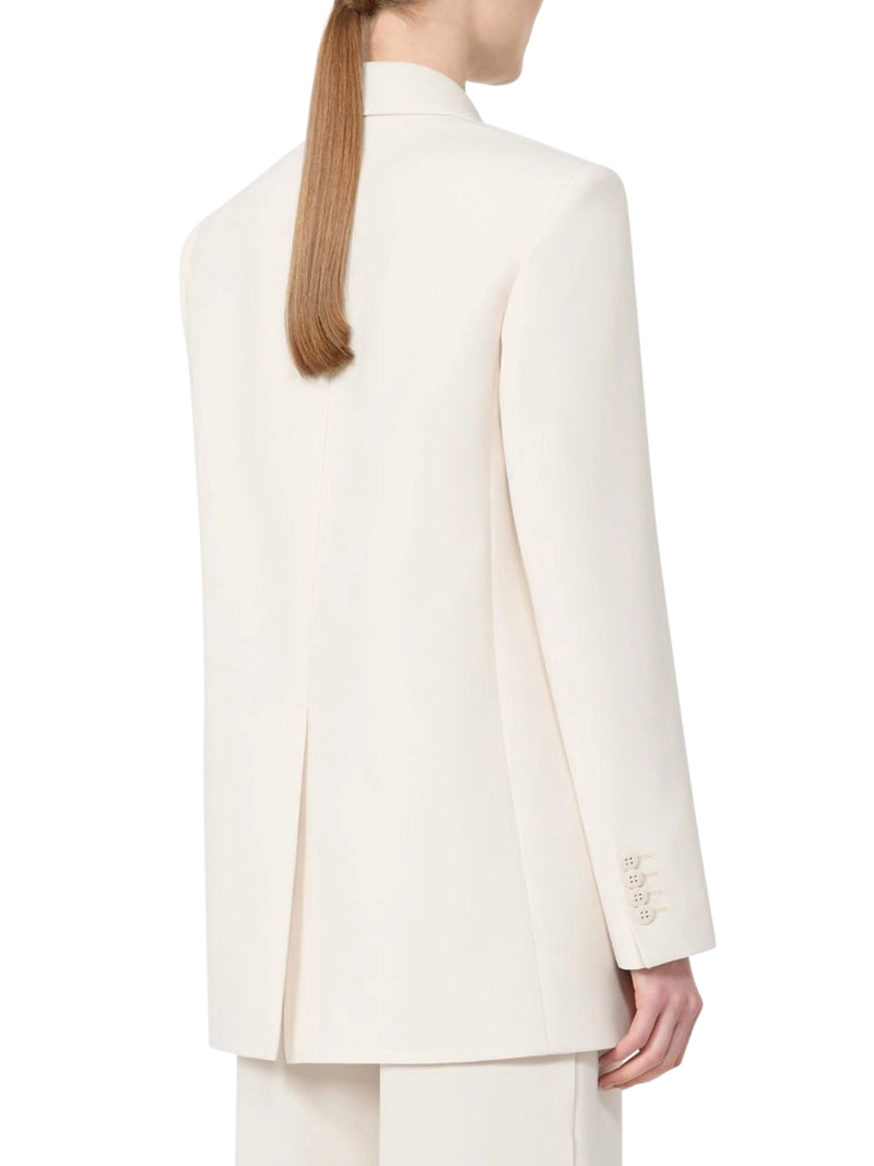 SINGLE-BREASTED CADY BLAZER