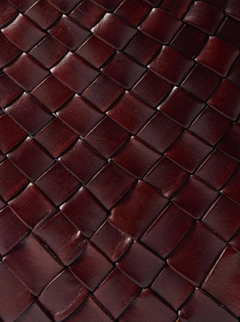 ROSANNA MINI BAG IN WOVEN LEATHER