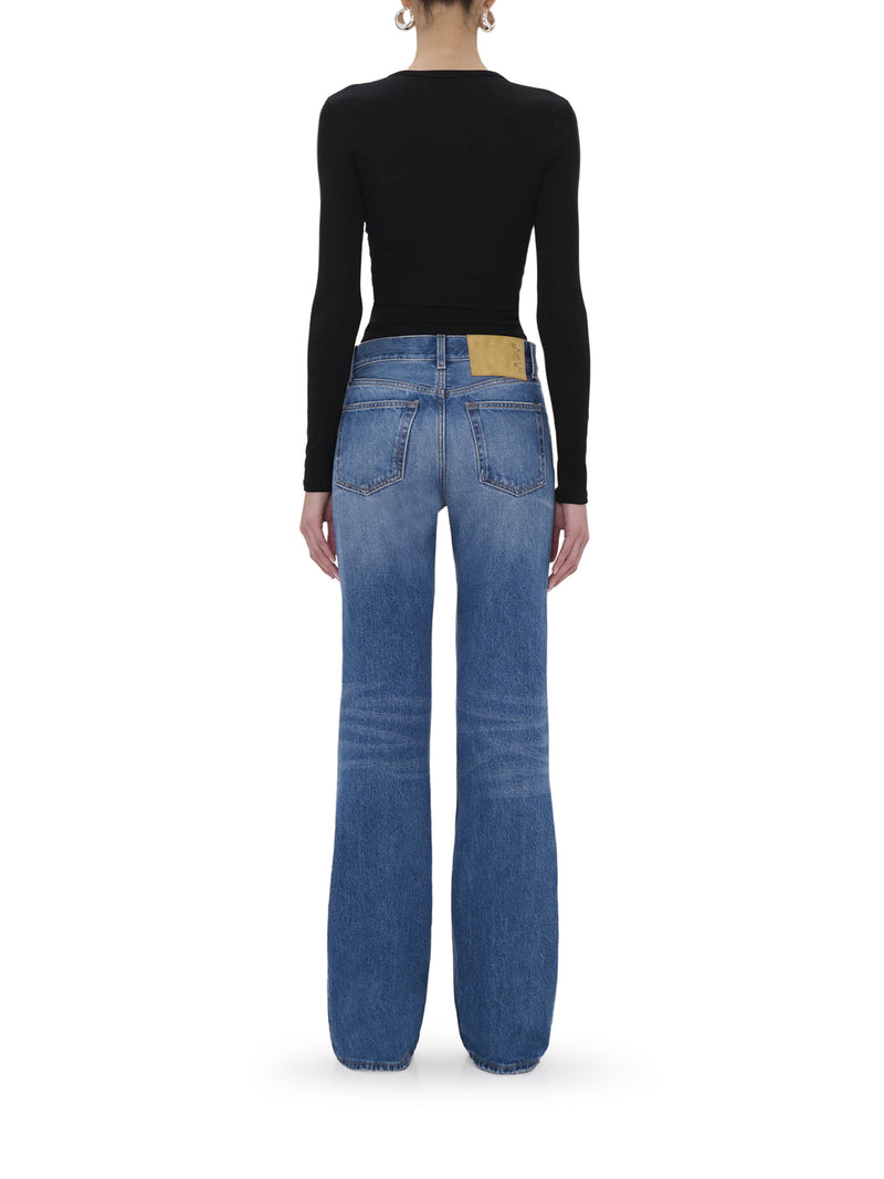 FLORA DENIM JEANS