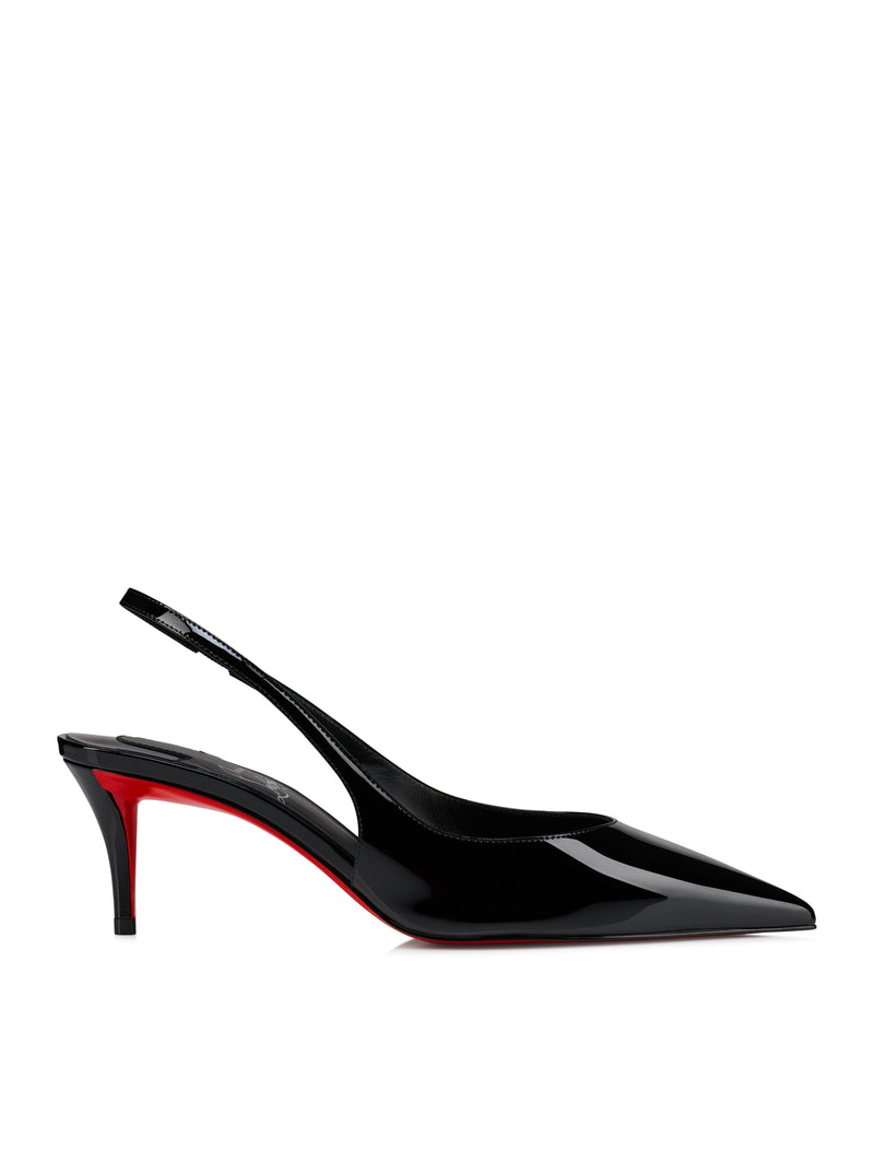MISS Z 60MM PATENT CALFSKIN SLINGBACK PUMP