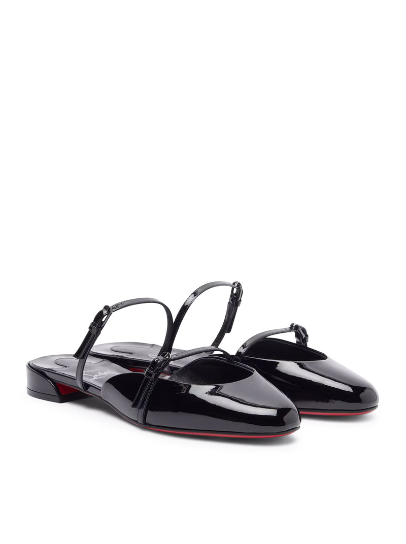 JANE NINA MULES IN PATENT CALFSKIN