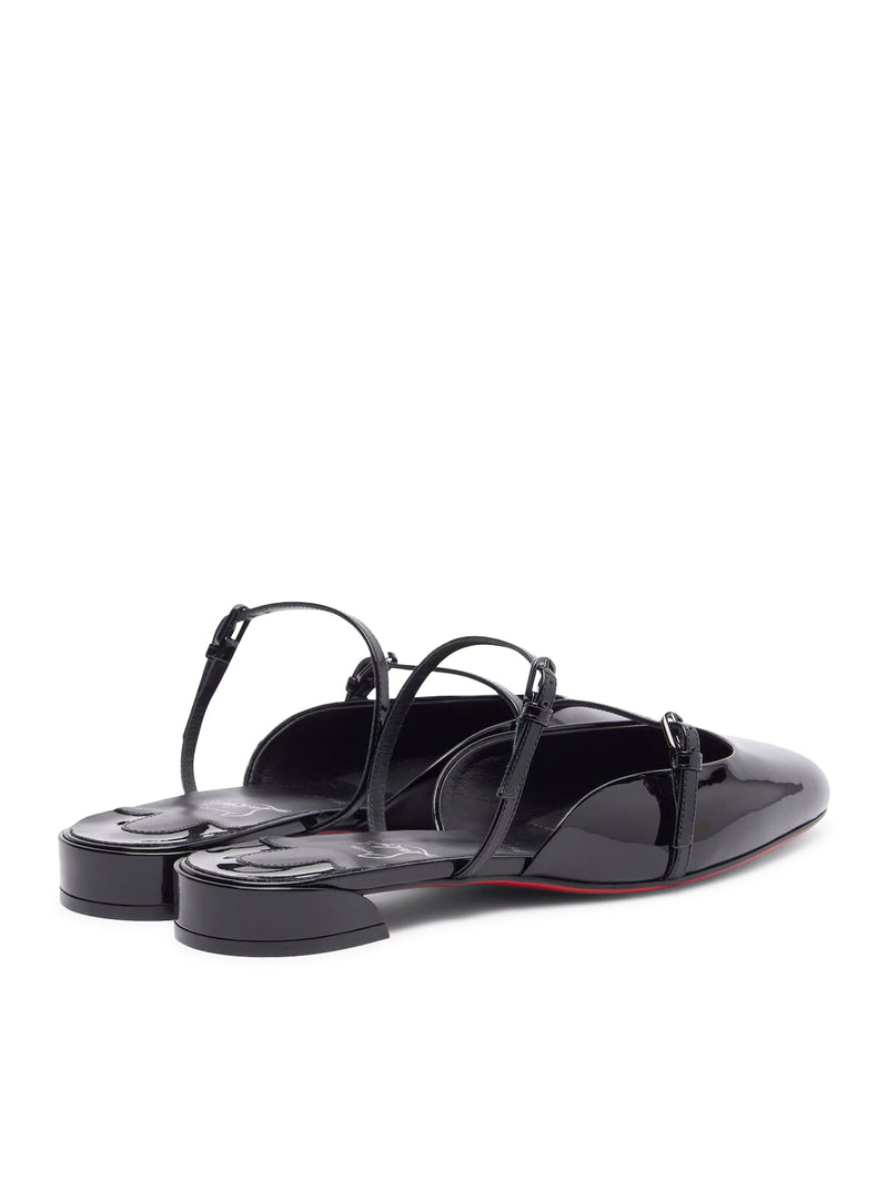 JANE NINA MULES IN PATENT CALFSKIN