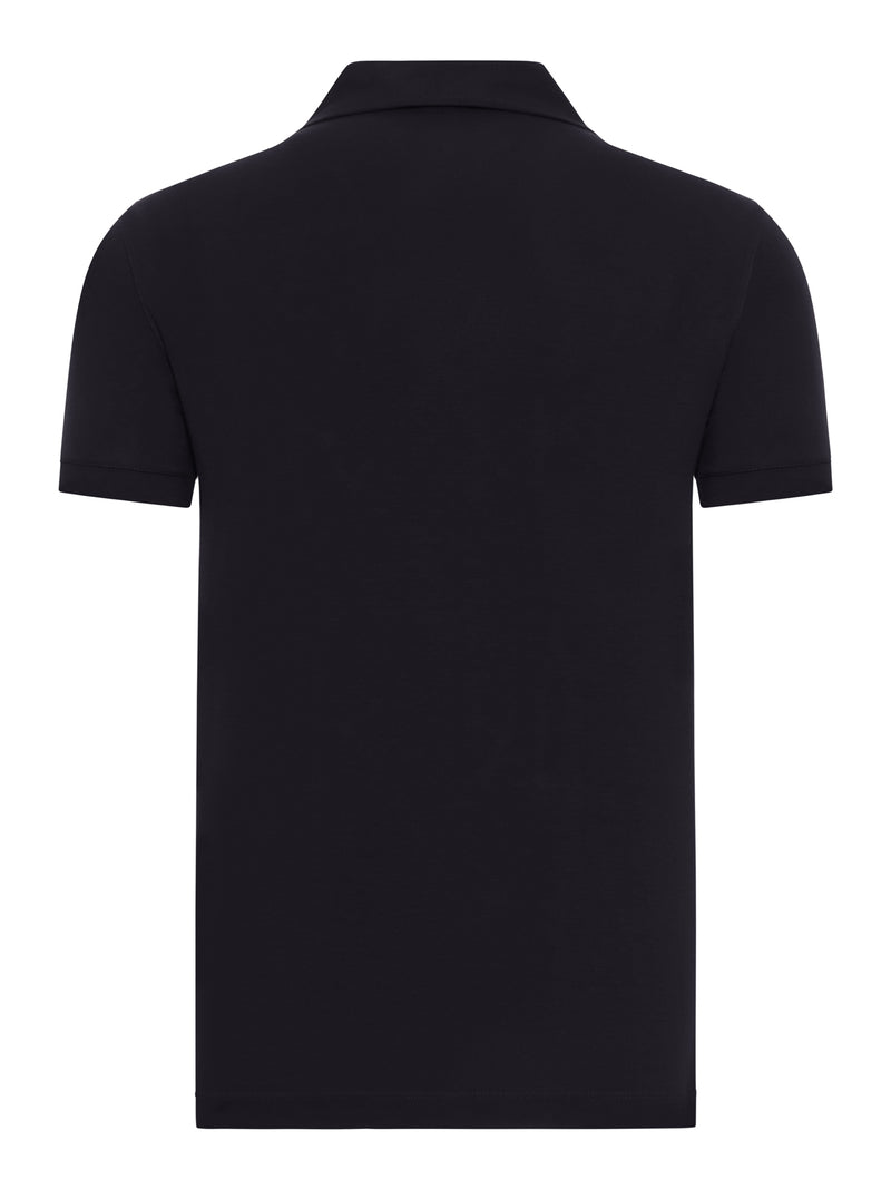 SHORT-SLEEVED POLO SHIRT IN TECHNICAL FABRIC