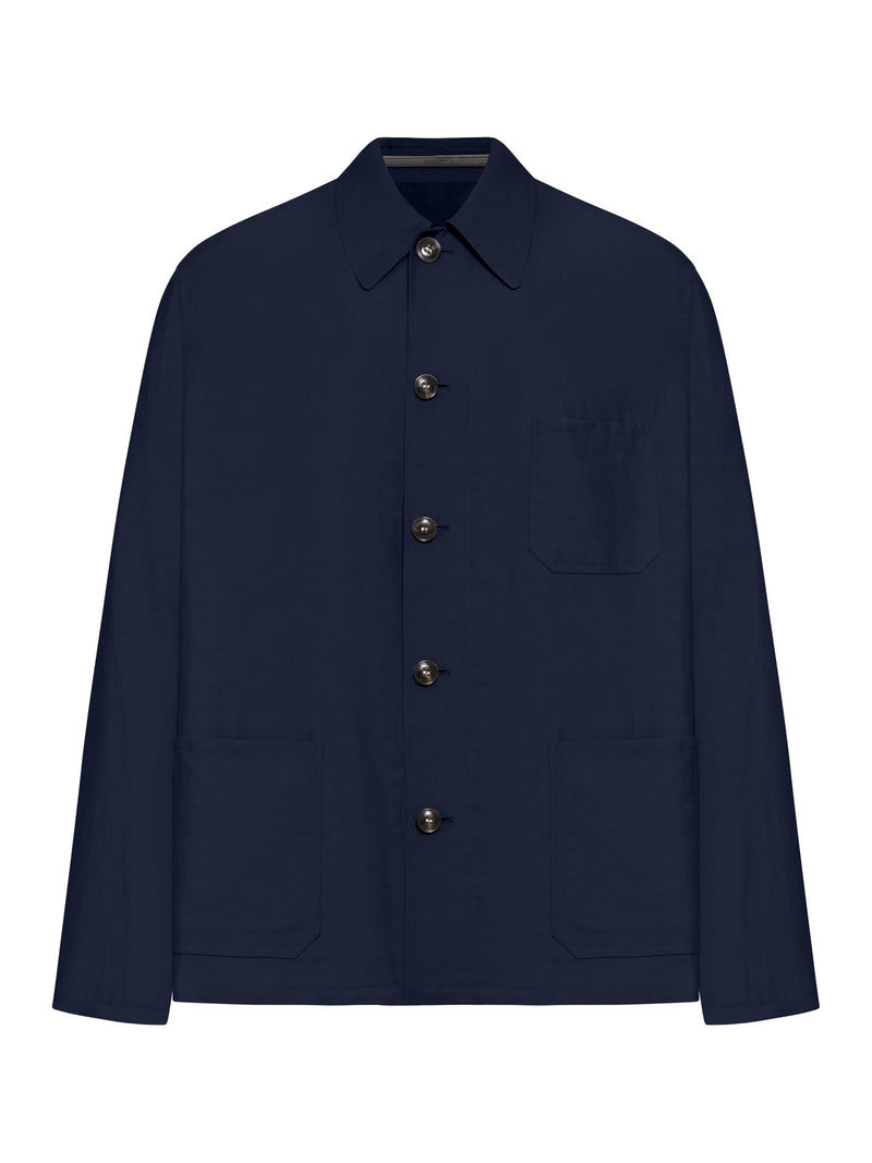 LINEN BLEND BLOUSON