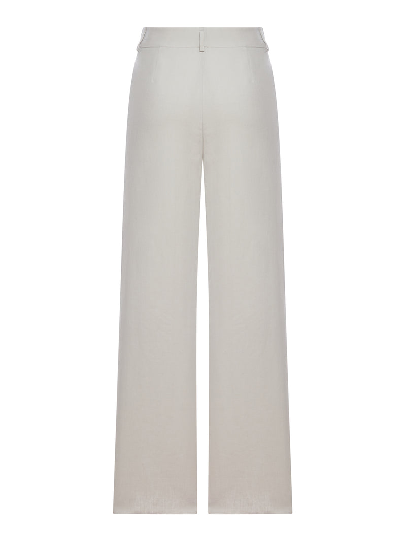 TAILORED LINEN TROUSERS