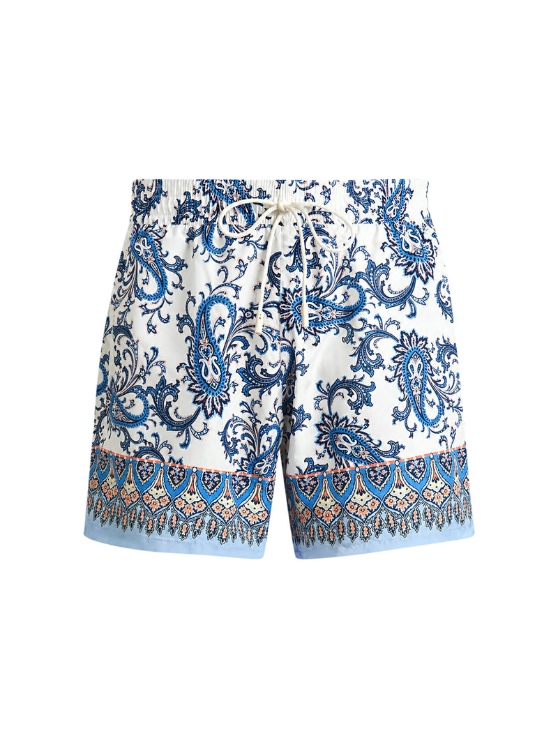 SWIMSUIT WITH PAISLEY RAMAGE PRINT