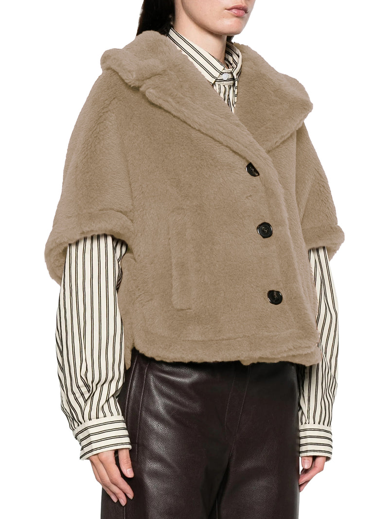 CORVINO 4 TEDDY SHORT COAT