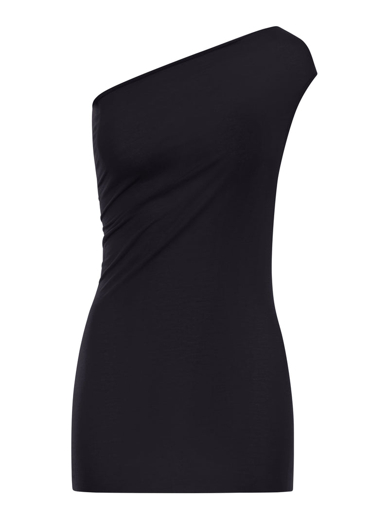 ATHENA TOP WITH ASYMMETRIC SLEEVES