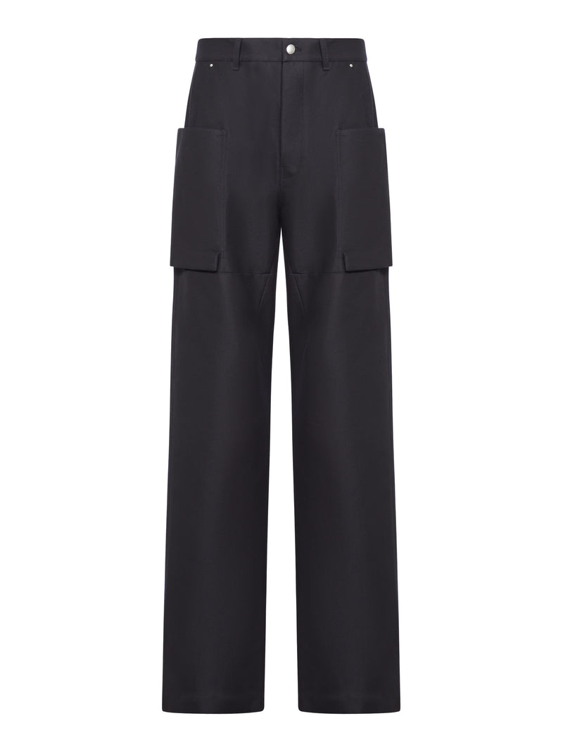 STEFAN COTTON BLEND CARGO PANTS