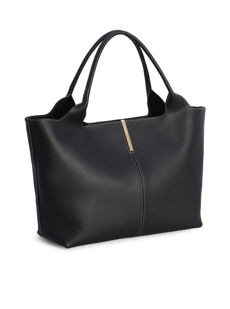 LEATHER SHOPPING BAG
