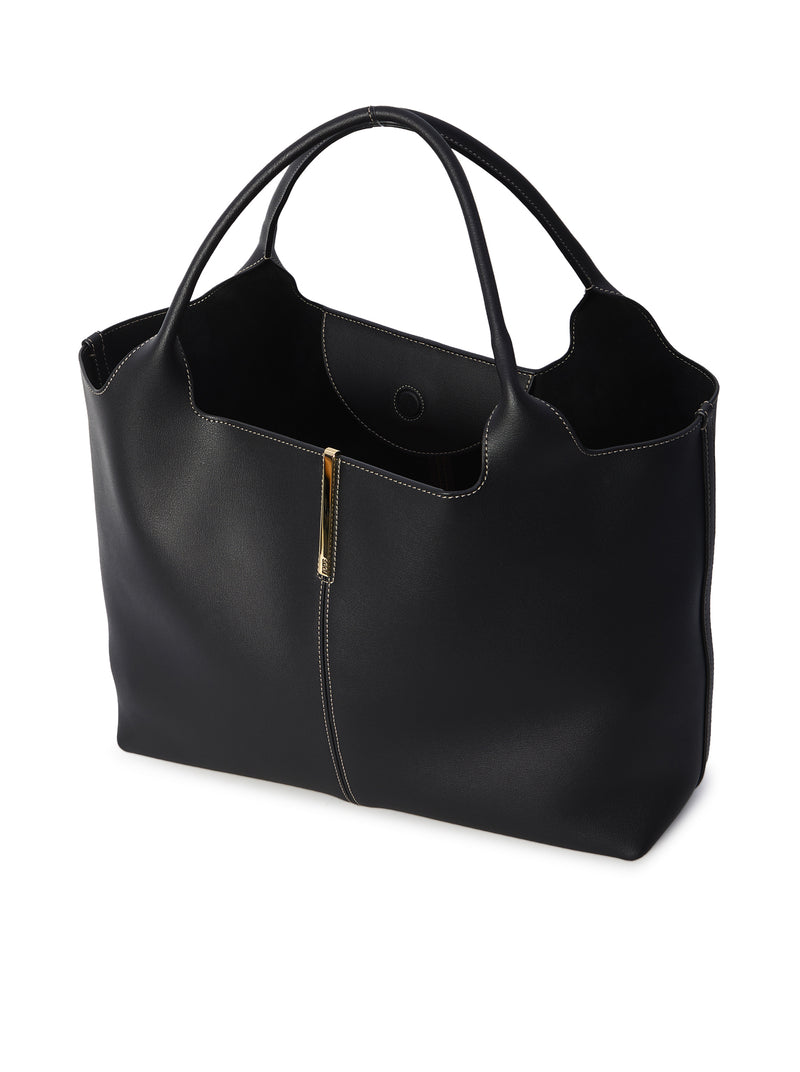 LEATHER SHOPPING BAG