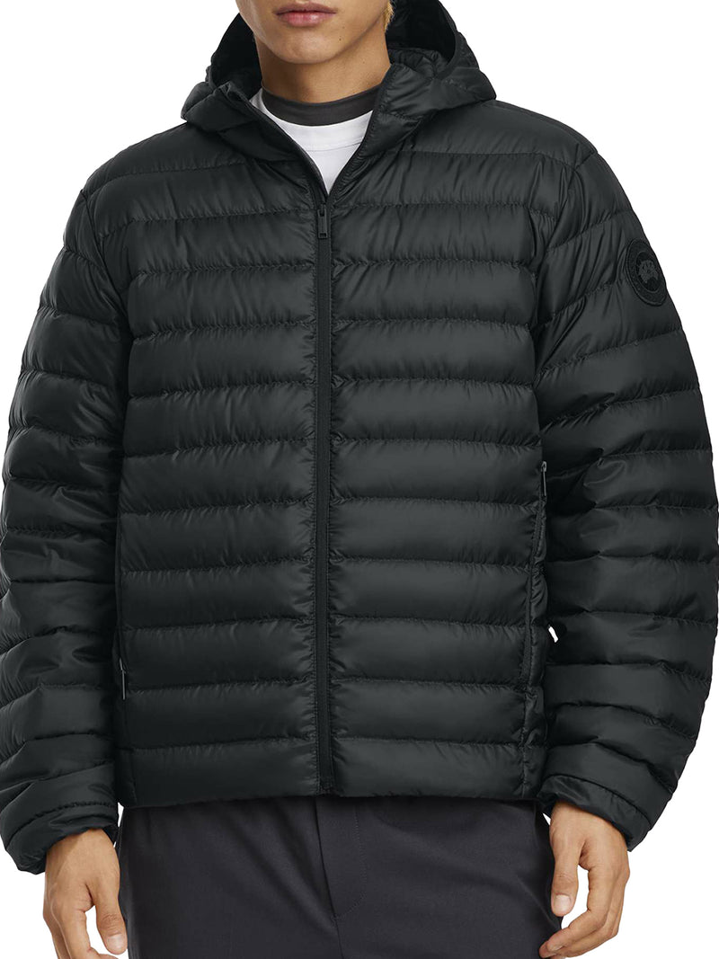 STRATUS TONAL LABEL HOODED JACKET