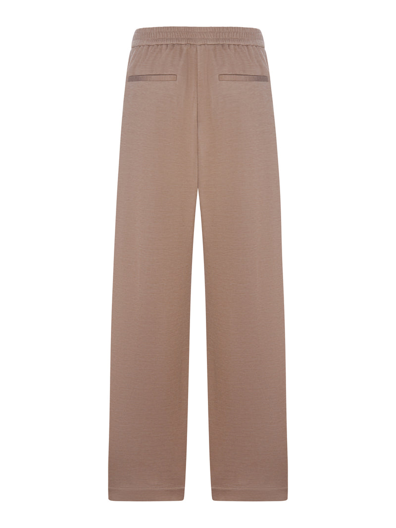 WIDE LEG TROUSERS WITH DRAWSTRING
