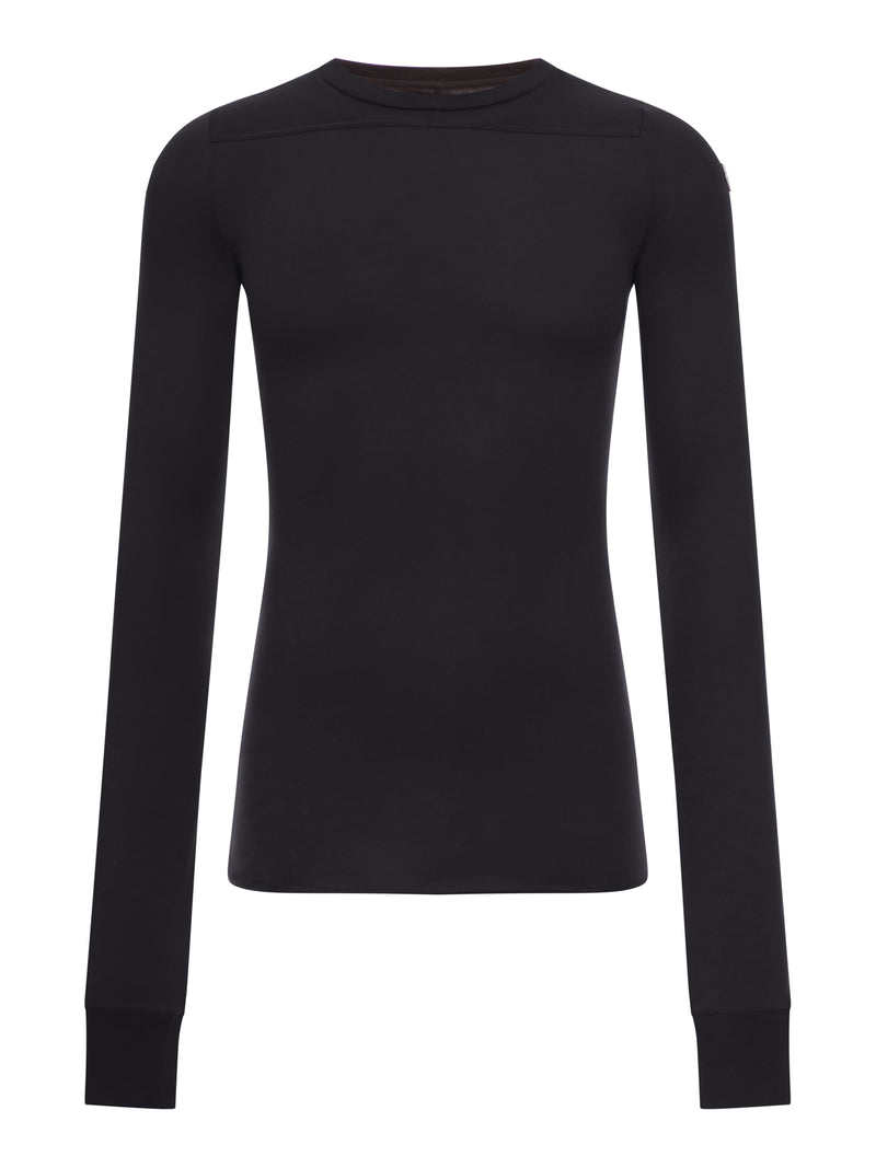 LONG-SLEEVED COTTON GIRDER SWEATER