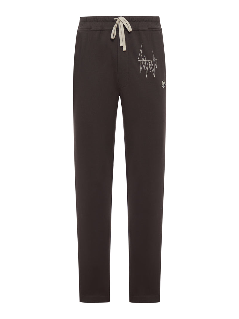 JOGGER PANTS WITH COTTON EMBROIDERY