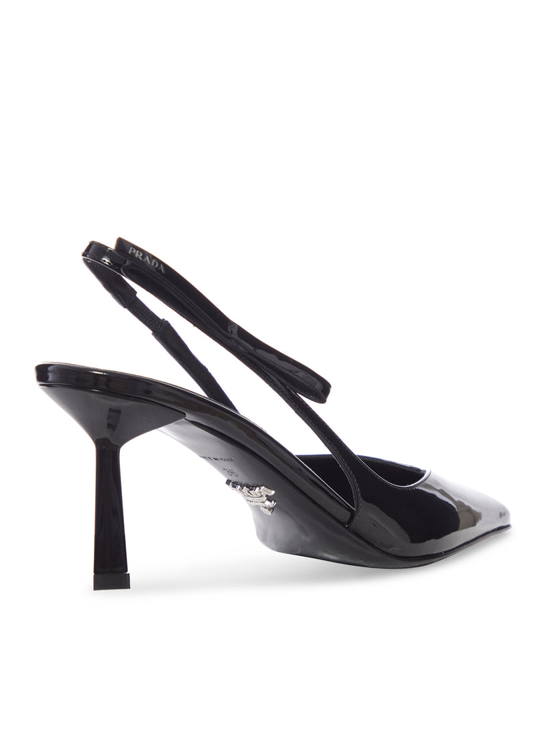 PATENT LEATHER SLINGBACK