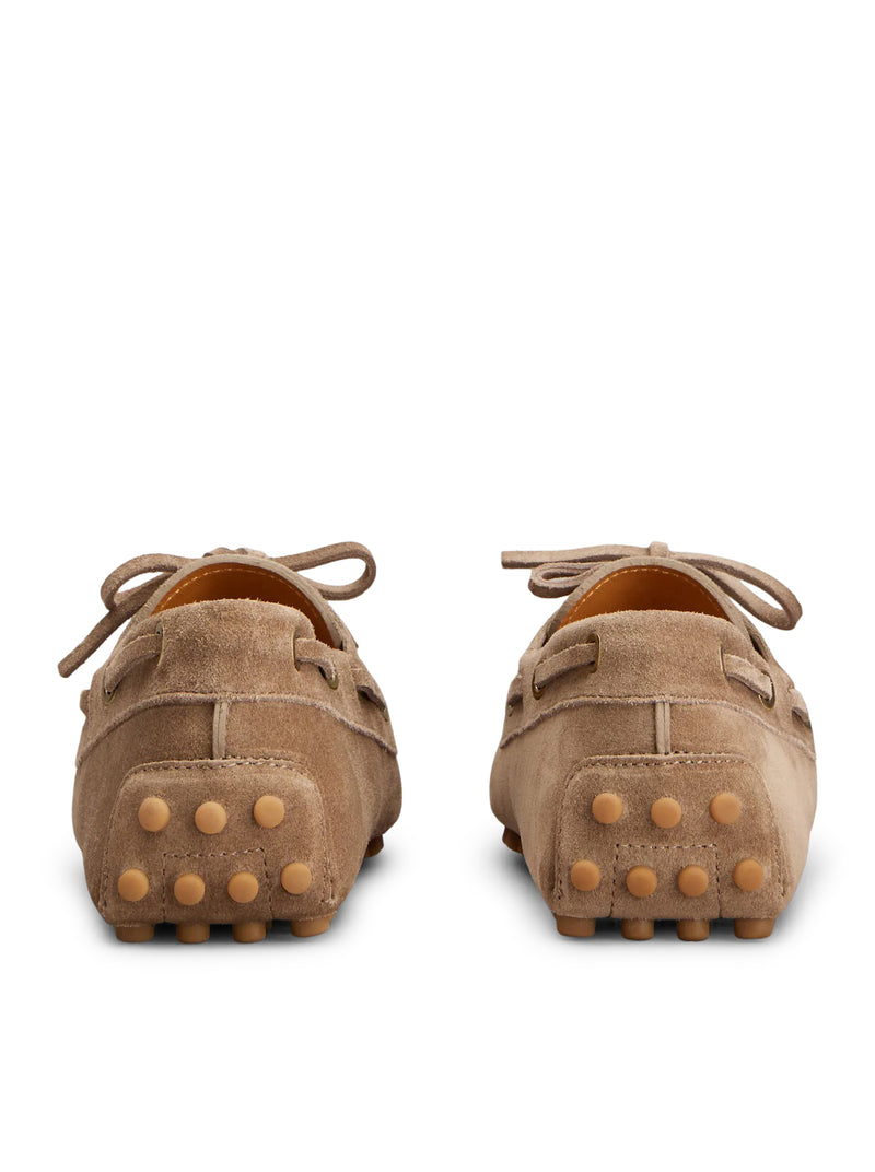 GOMMINO SUEDE BOAT LOAFERS