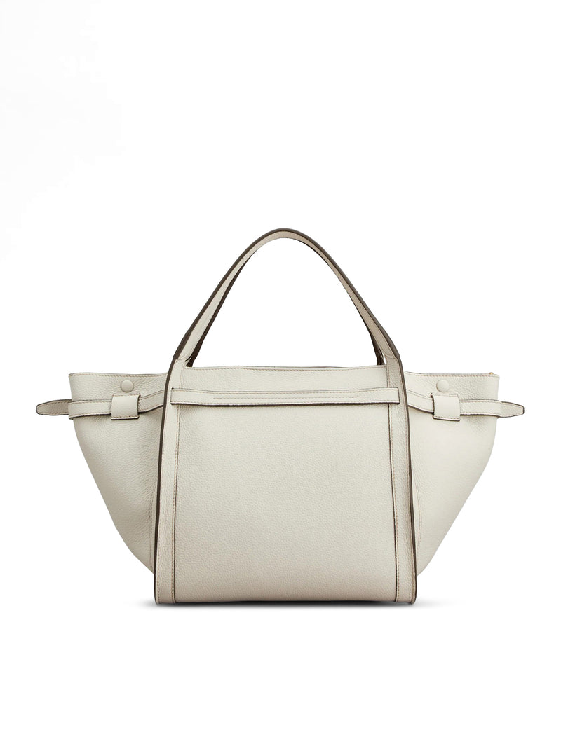 SMALL LEATHER SHOPPING BAG