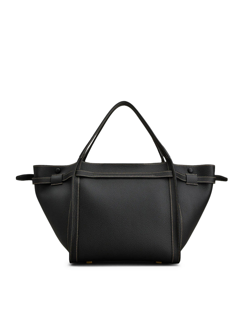 SMALL LEATHER SHOPPING BAG