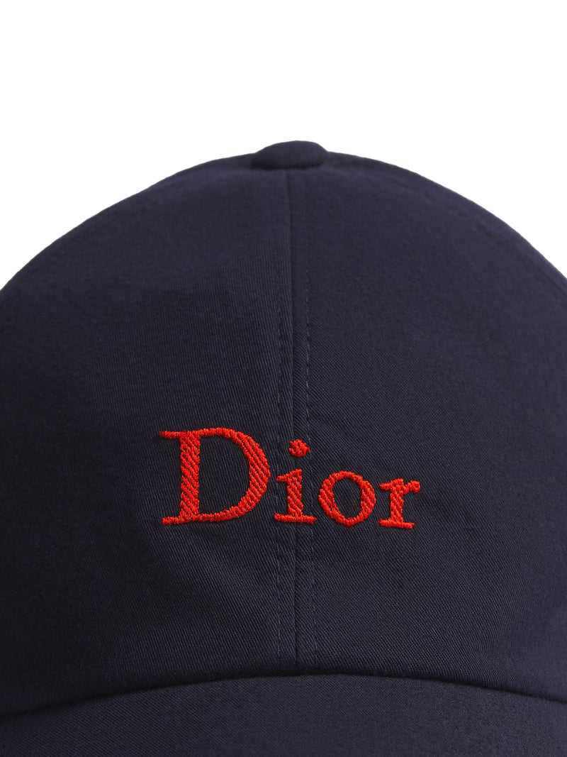 DIOR CAP IN COTTON CANVAS