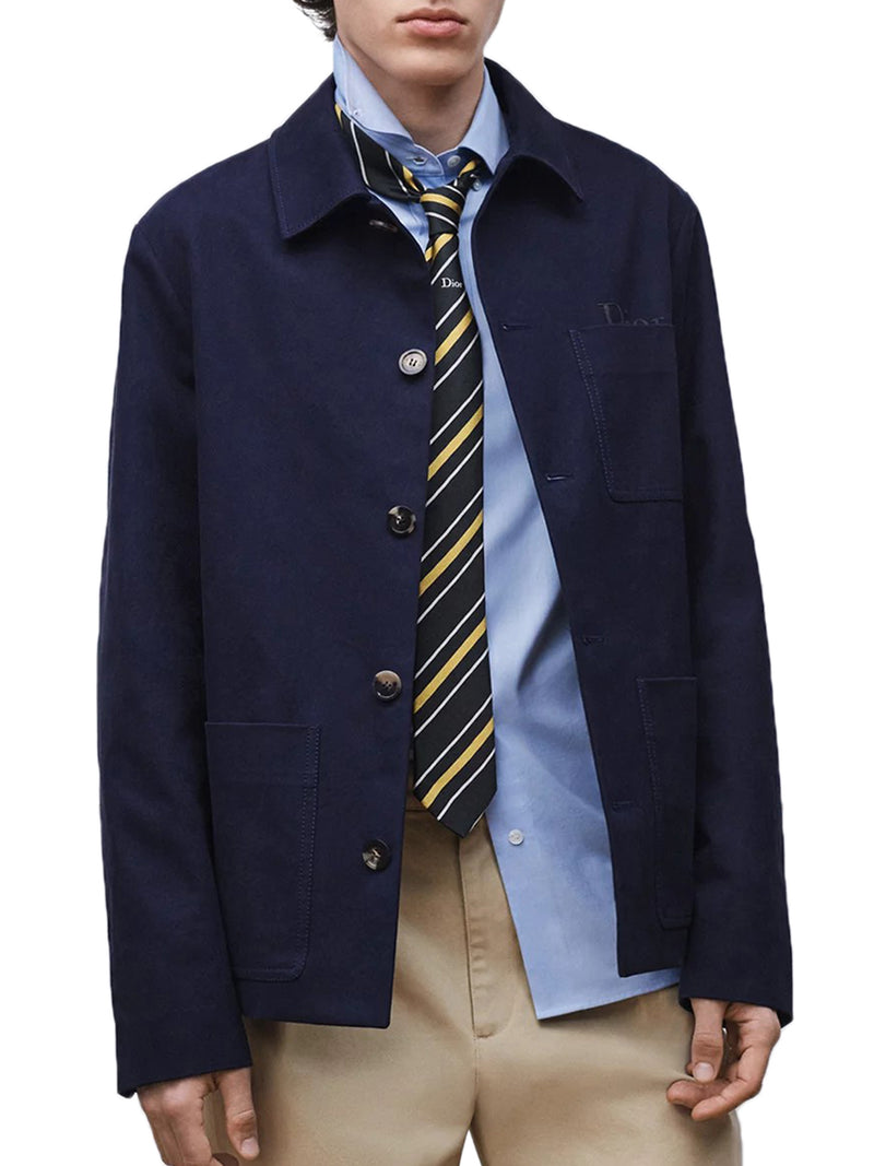 WORKER JACKET WITH DIOR EMBROIDERY