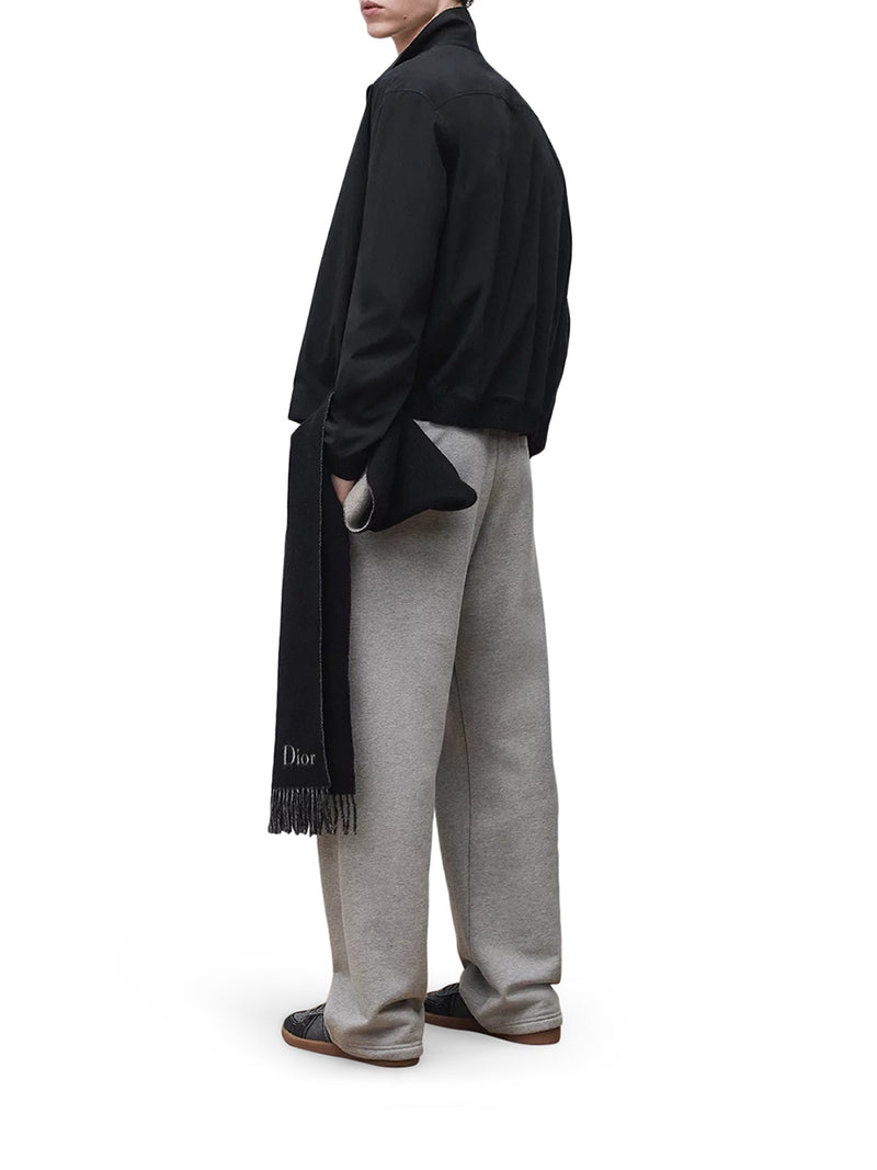 SHIRT WITH ZIP AND MONTAIGNE EMBROIDERY