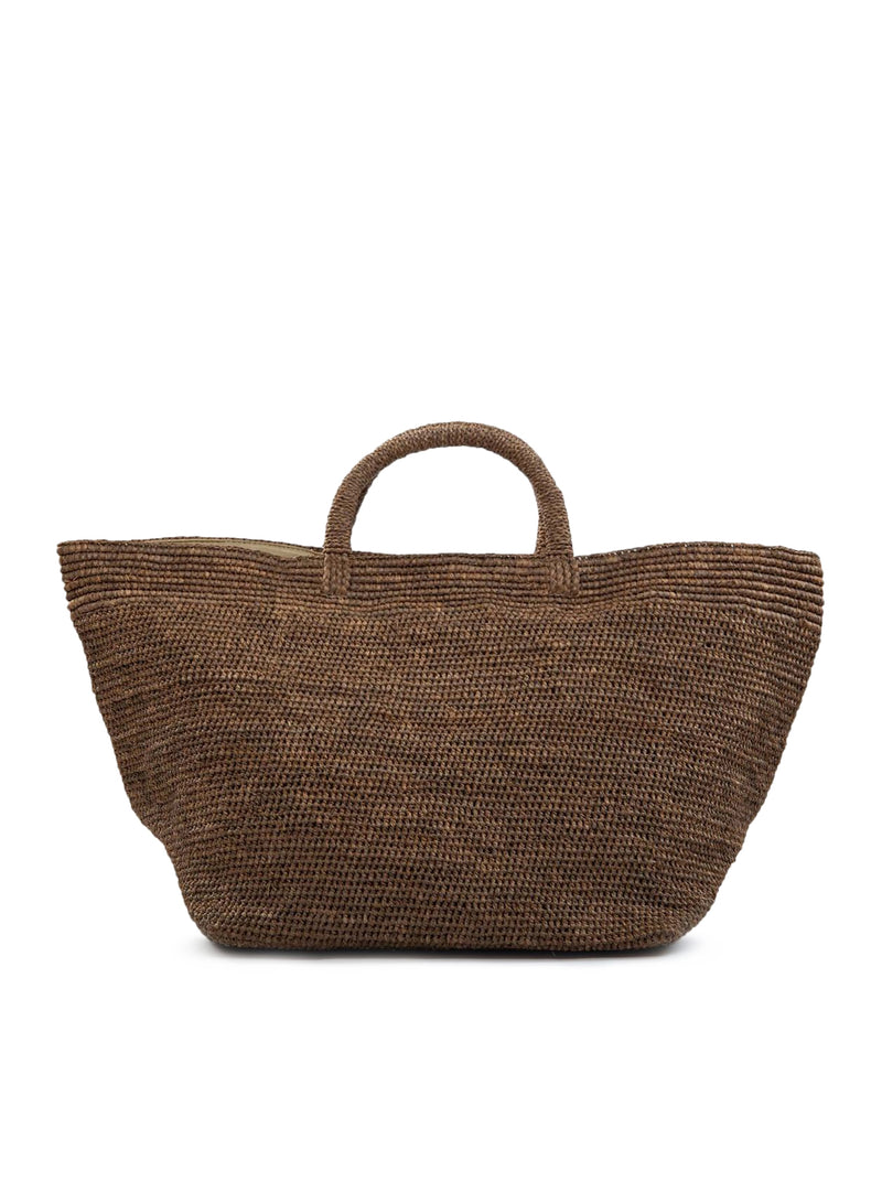 VANILLA RAFFIA BAG