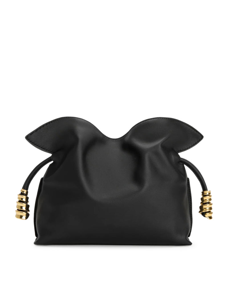 COIL FLAMENCO MINI CLUTCH BAG IN CALFSKIN NAPPA