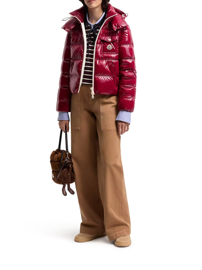 ANDRO SHORT DOWN JACKET WITH HOOD