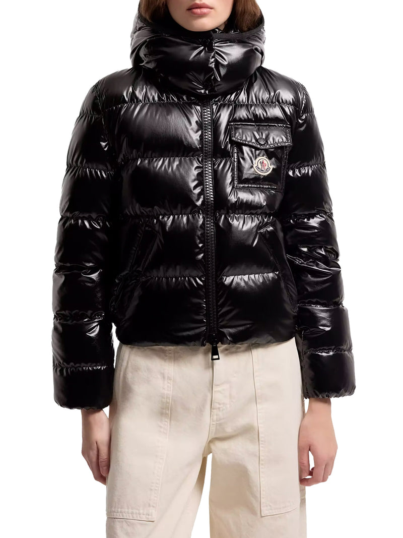 ANDRO SHORT DOWN JACKET WITH HOOD