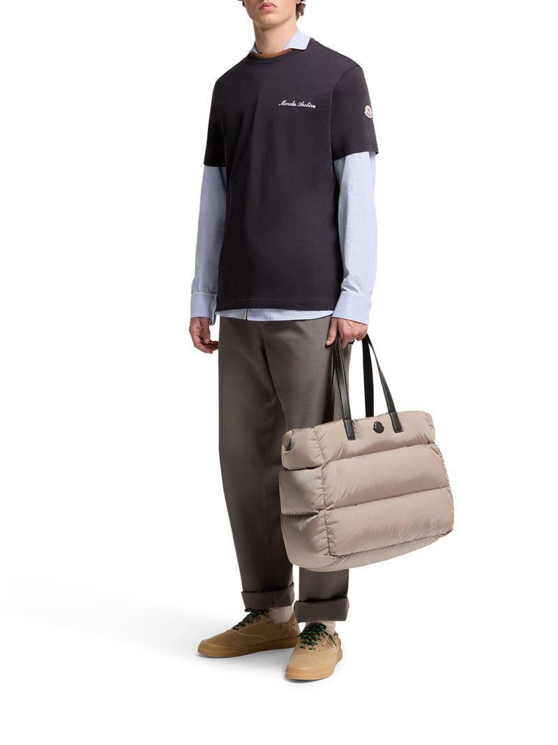 COTTON T-SHIRT WITH EMBROIDERED LOGO