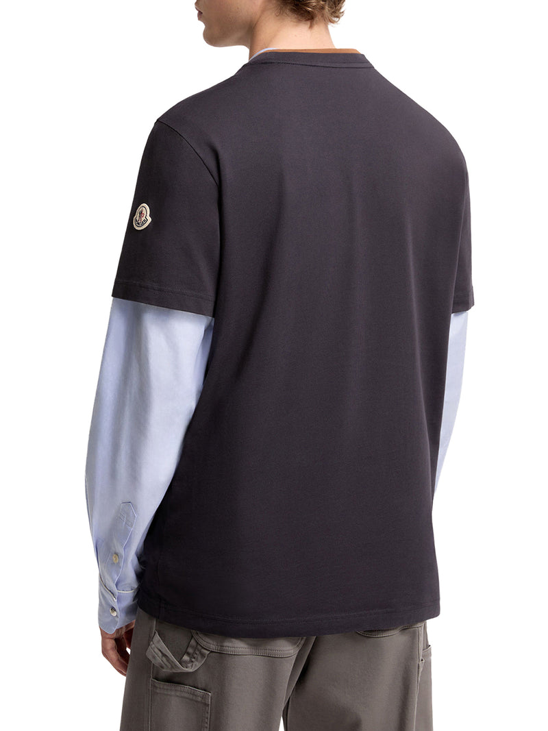 COTTON T-SHIRT WITH EMBROIDERED LOGO